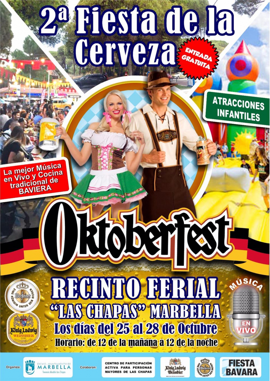 El Pinar de Elviria de Las Chapas acoge del 25 al 28 de octubre la fiesta ‘Oktoberfest’