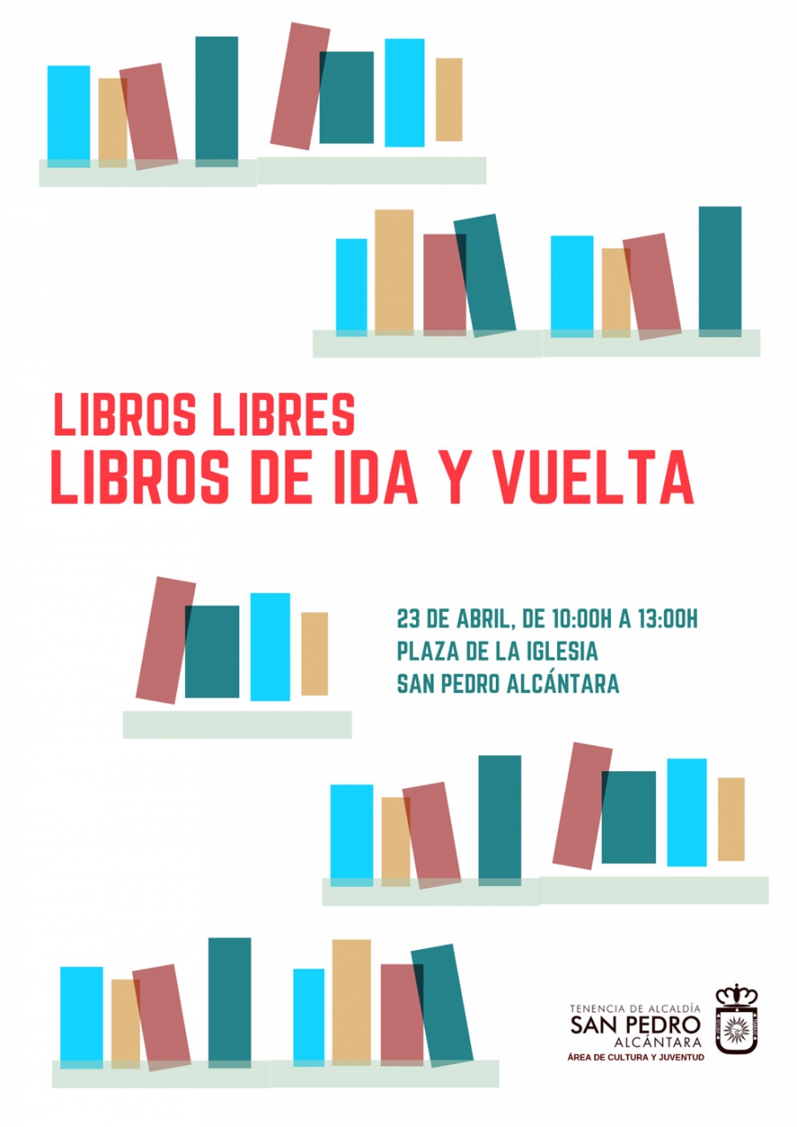 San Pedro Alcántara conmemora el Día Internacional del Libro con ‘Libros libres, libros de ida y vuelta’, una iniciativa para fomentar la lectura mediante intercambios