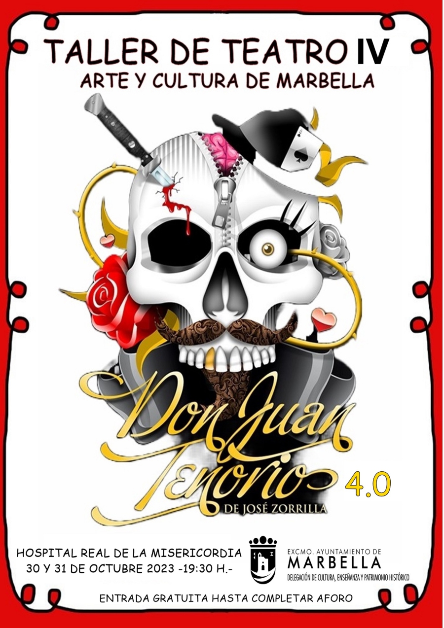 Los artistas del taller de teatro de Arte y Cultura representarán los días 30 y 31 de octubre la obra ‘Don Juan 4.0’ en el Hospital Real de la Misericordia