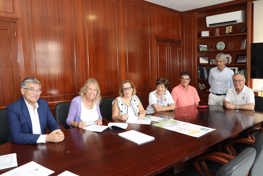 El Ayuntamiento renueva los convenios de colaboración anuales con las asociaciones Sampedreña y Afisamp, dotados de una cuantía total de 50.000 euros, para seguir colaborando con sus programas y terapias