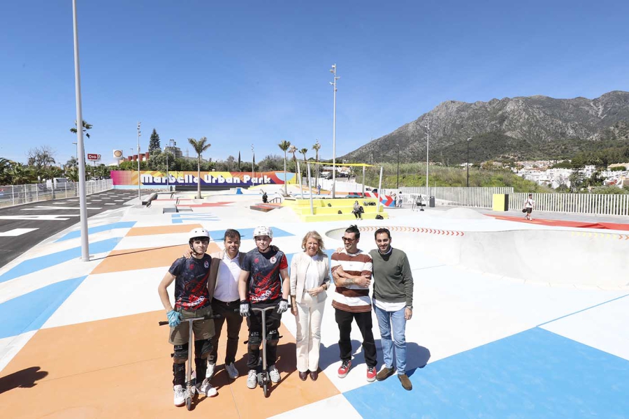 Marbella abre al público un nuevo skatepark de 6.600 metros cuadrados, que se convierte en el más grande de Andalucía de uso gratuito