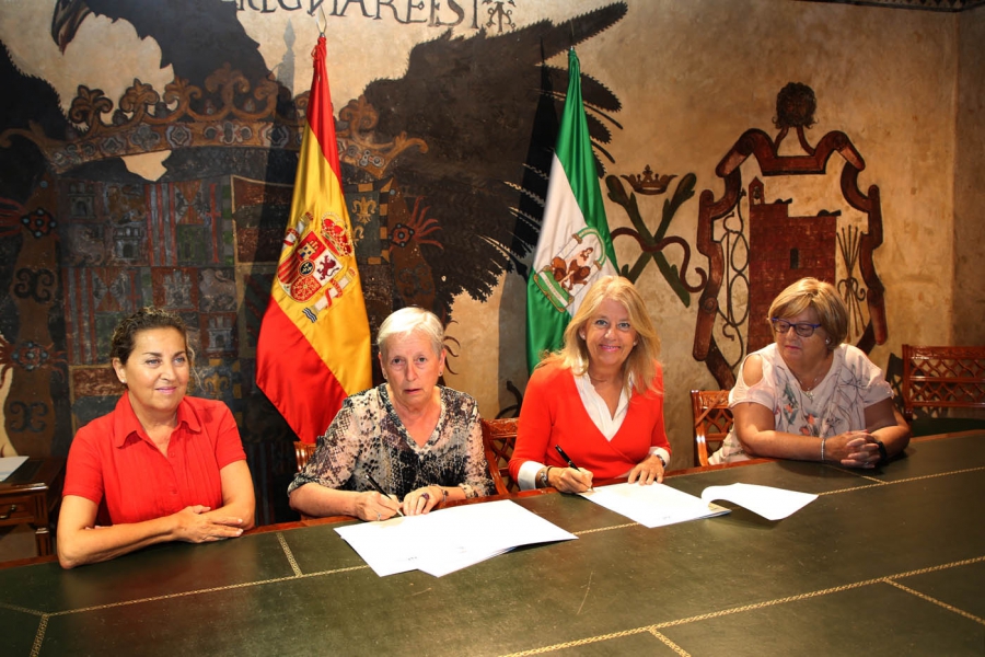 El Ayuntamiento firma un nuevo convenio de colaboración con Marbella Voluntaria con una dotación de 15.000 euros