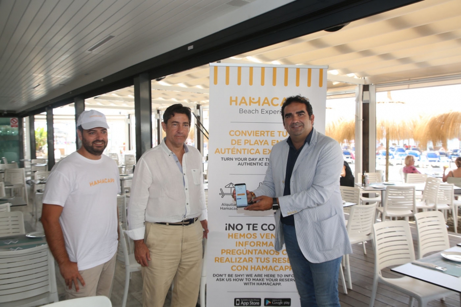 Marbella cuenta ya con una aplicación para alquilar hamacas desde el móvil