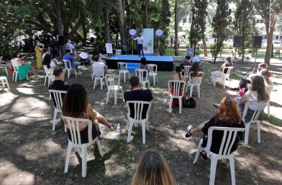 Marbella se suma a la celebración del Día Internacional de la Juventud con actividades con colectivos y artistas y la lectura de un manifiesto en el Parque de la Constitución