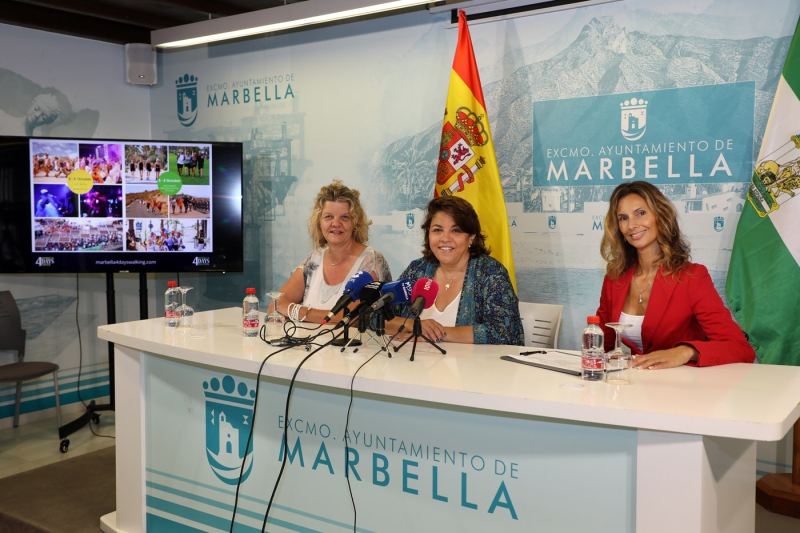 La ciudad volverá a albergar del 5 al 8 de octubre el evento ‘Marbella 4 Days Walking’, que contará con más de 2.000 participantes y 14 rutas, una de ellas a beneficio de Cudeca