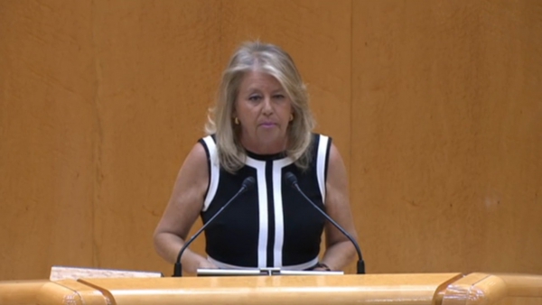 La alcaldesa defiende en el Senado la estabilización de las playas de Marbella y San Pedro reclamando al Gobierno plazos y presupuestos para su ejecución inmediata