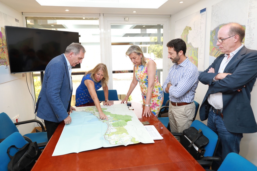 El nuevo Plan de Ordenación del Territorio de la Costa del Sol tendrá en cuenta los criterios del Ayuntamiento de Marbella en su elaboración