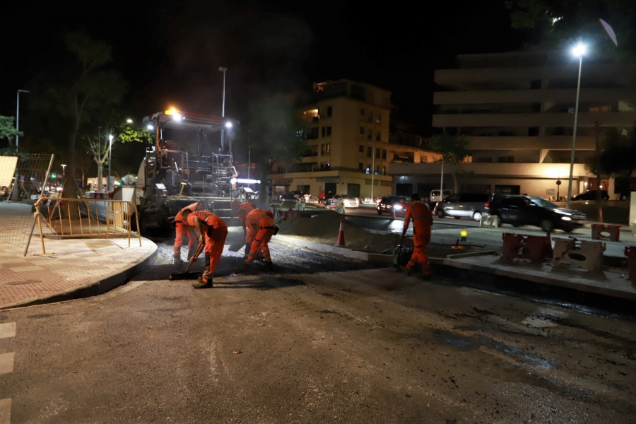 El Ayuntamiento ultima las mejoras para agilizar el tráfico en la avenida Severo Ochoa, una de las principales arterias de Marbella