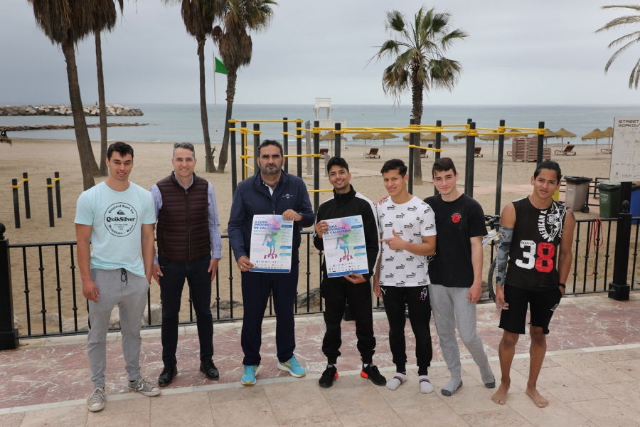 Marbella será escenario este sábado de una prueba de la II Copa Provincial de Calistenia de la Diputación de Málaga