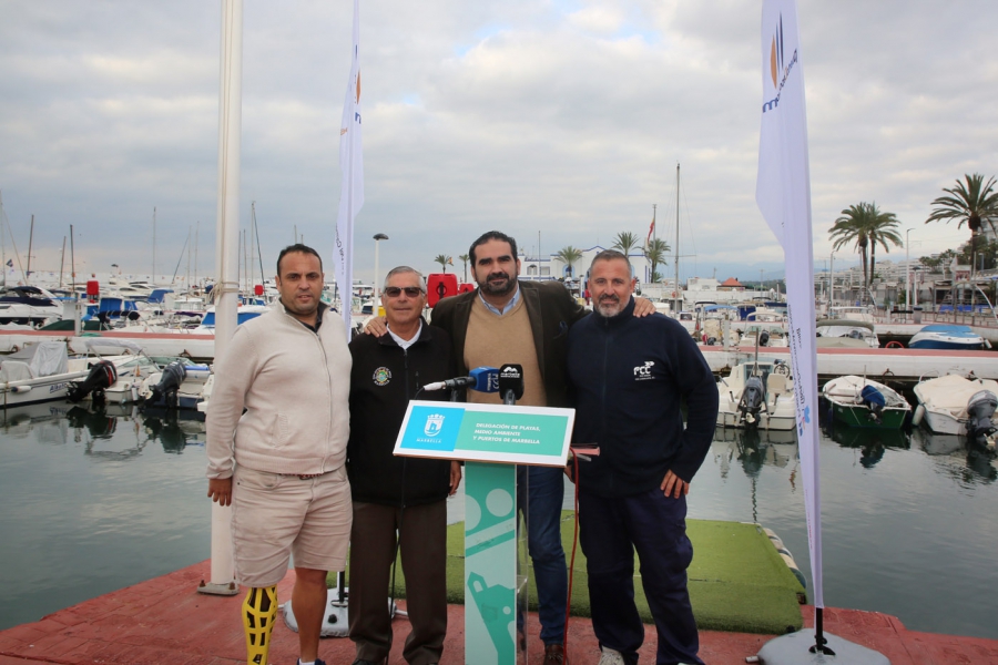 El Ayuntamiento firma sendos acuerdos de colaboración y patrocinio con el Club de Pesca Deportiva y el Club Kayak de Marbella