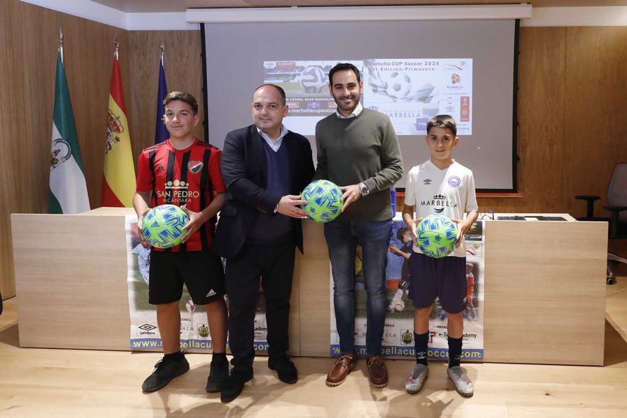 Más de 1.200 jugadores nacionales e internaciones se darán cita del 27 al 30 de marzo en la XVI Marbella Cup Soccer