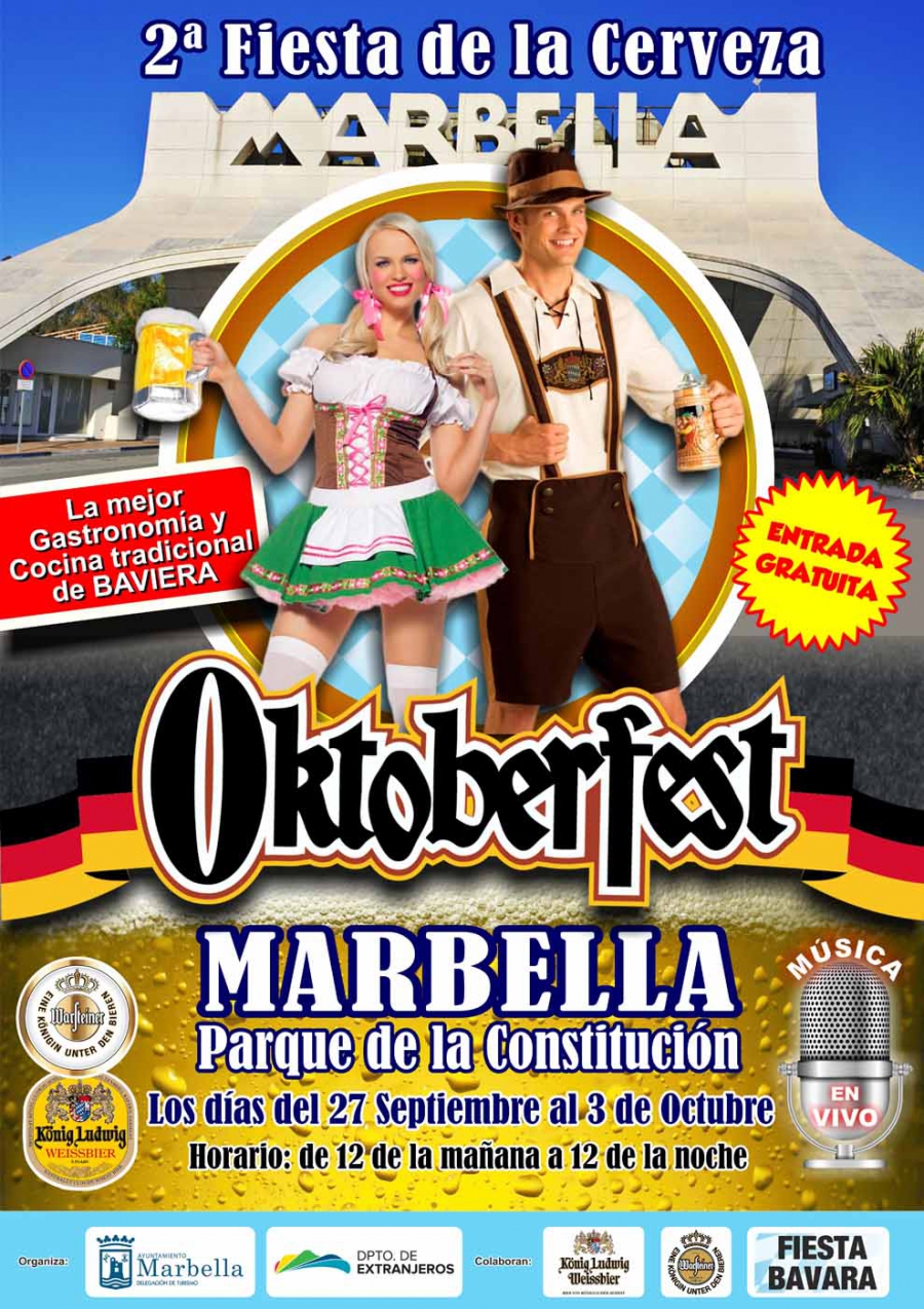 El Parque de la Constitución acoge mañana la inauguración de la fiesta Oktoberfest, que se prolongará hasta el 3 de octubre