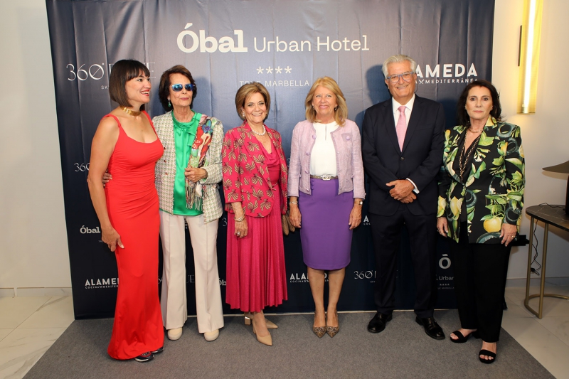 La alcaldesa destaca “la fortaleza de la marca Marbella” en la inauguración oficial del nuevo Óbal Urban Hotel