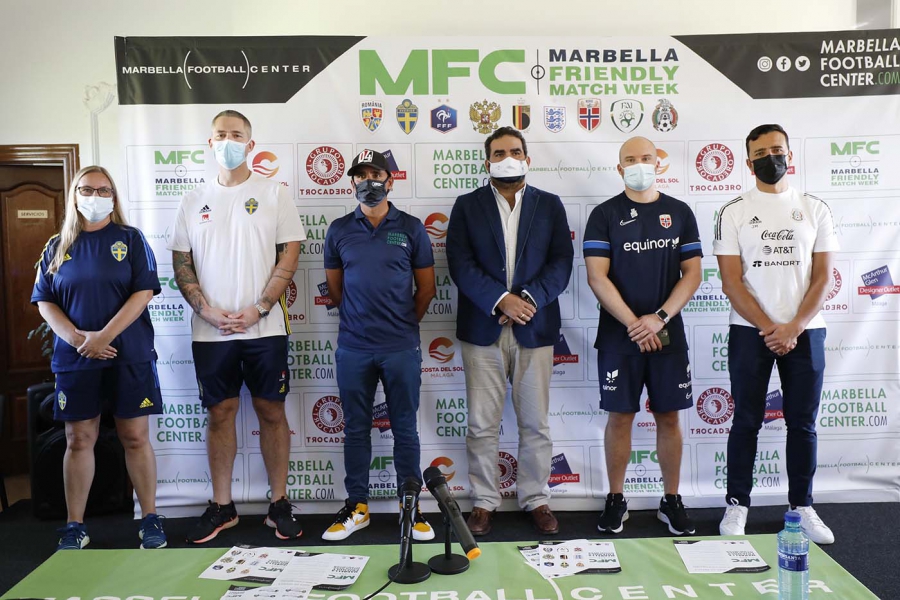 Doce selecciones internacionales de fútbol participan desde hoy y hasta el 12 de octubre en la ciudad en el MFC Marbella Friendly Match Week
