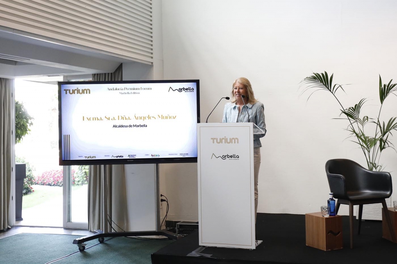 La alcaldesa destaca “la sostenibilidad y la excelencia como elementos distintivos de Marbella” en el foro Andalucía Premium, que ha reunido a expertos internacionales para analizar el turismo de alto impacto
