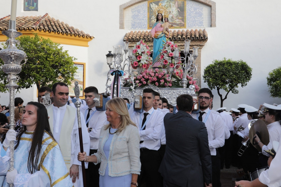 Marbella arropó a María Auxiliadora en su tradicional salida procesional