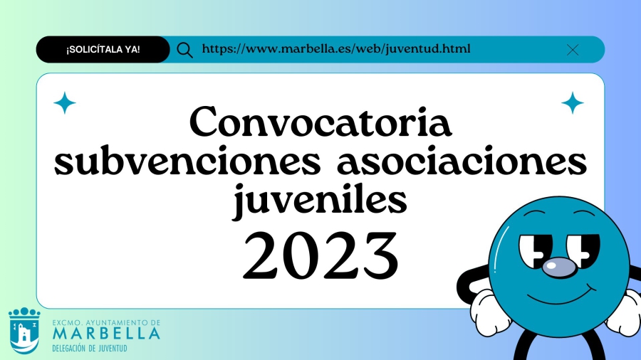 El Ayuntamiento abre el plazo de presentación de solicitudes de la convocatoria de subvenciones 2023 para las asociaciones juveniles sin ánimo de lucro del municipio