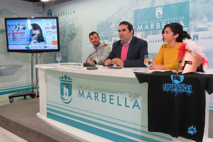 La playa de El Cable será el escenario el 11 de marzo de la segunda edición del Espartancan Ciudad de Marbella