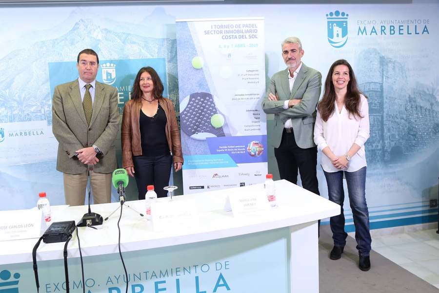 Marbella albergará este fin de semana el I Torneo de Pádel Solidario del sector inmobiliario de la Costa del Sol