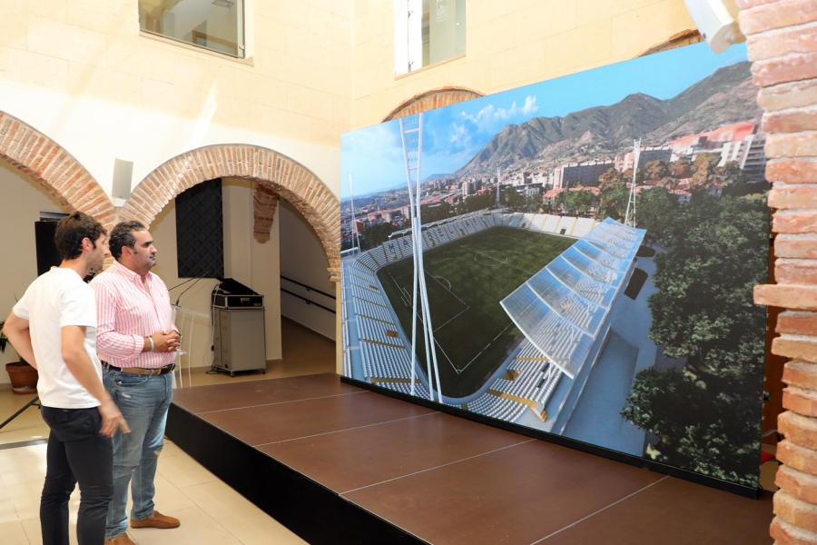 El Ayuntamiento y el Marbella FC coinciden en “el atractivo” de los seis proyectos finalistas para el nuevo Estadio Antonio Lorenzo Cuevas