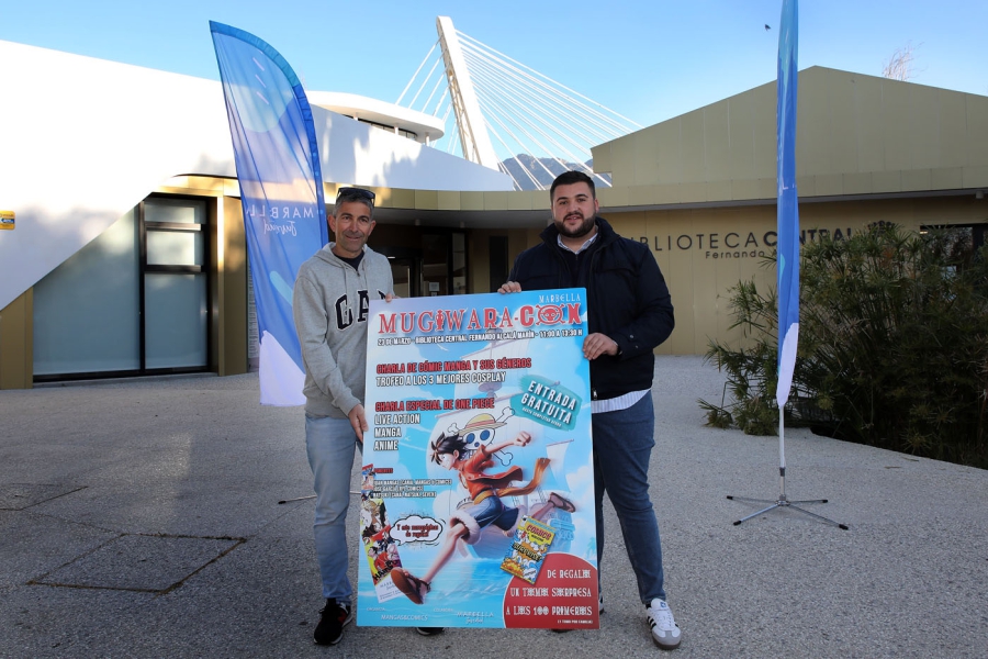 La primera edición del evento ‘Mugiwara-Con’ convertirá el 23 de marzo la Biblioteca Central Fernando Alcalá Marín en escaparate del cómic manga