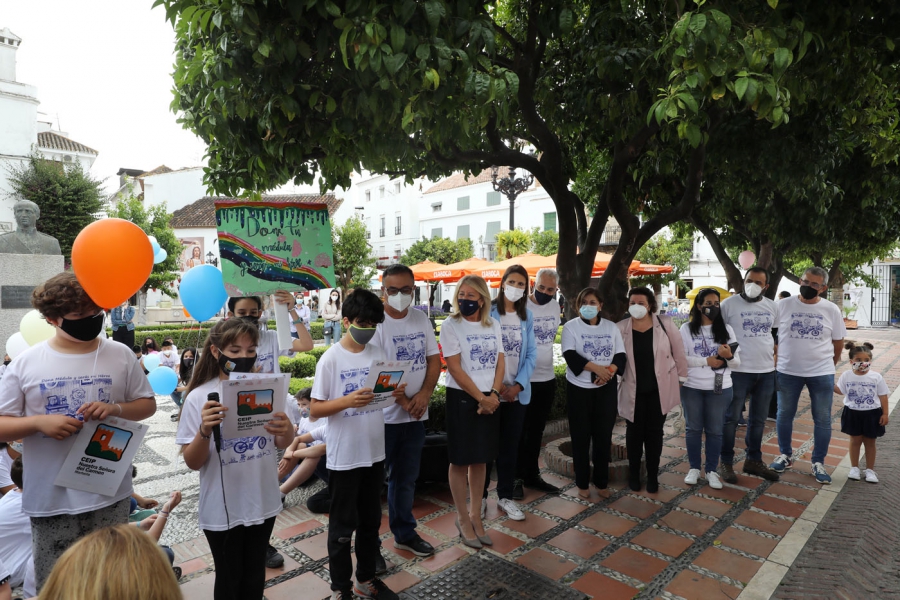 Marbella celebra el acto de clausura de una campaña escolar destinada a sensibilizar sobre la donación de médula ósea