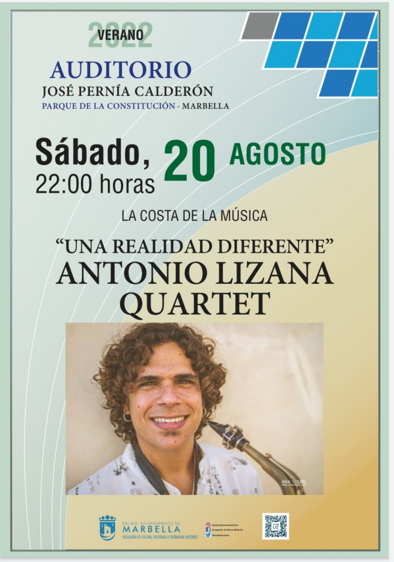La actuación de Antonio Lizana Quartet llevará este sábado el nuevo flamenco jazz al auditorio José Pernía para poner el broche al ciclo ‘La costa de la música’