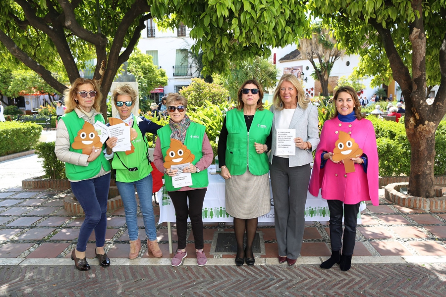 Marbella se suma a la campaña del Día Internacional de Prevención del Cáncer de Colon