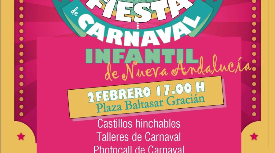 Pistoletazo de salida al Carnaval Infantil con una veintena de actividades programadas