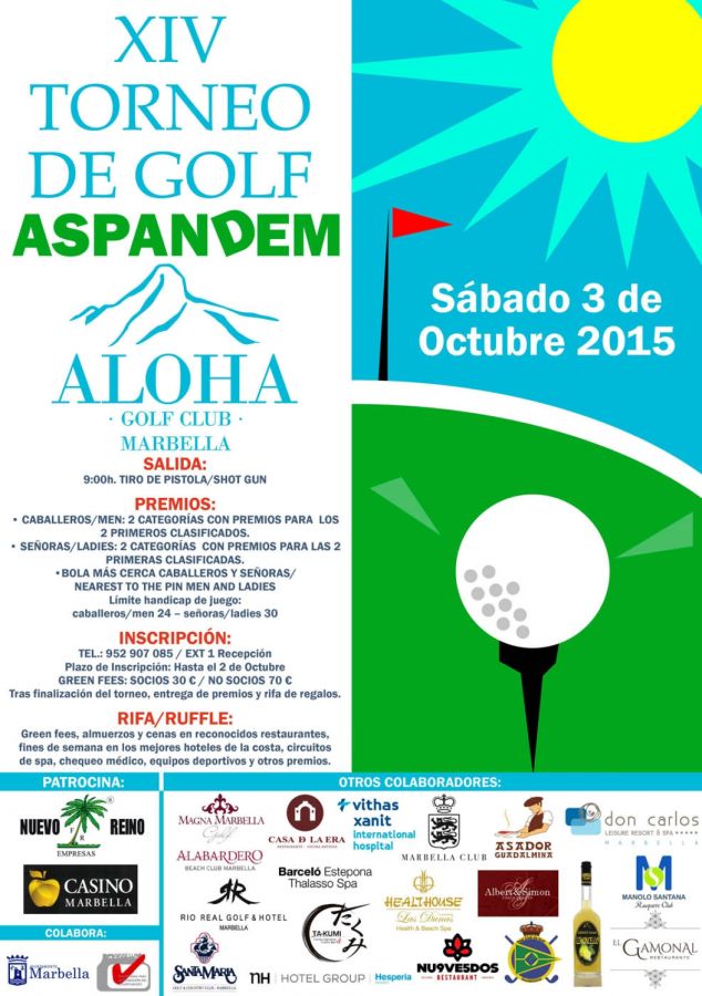 Imagen de la noticia El XIV Torneo de Golf a beneficio de Aspandem se…