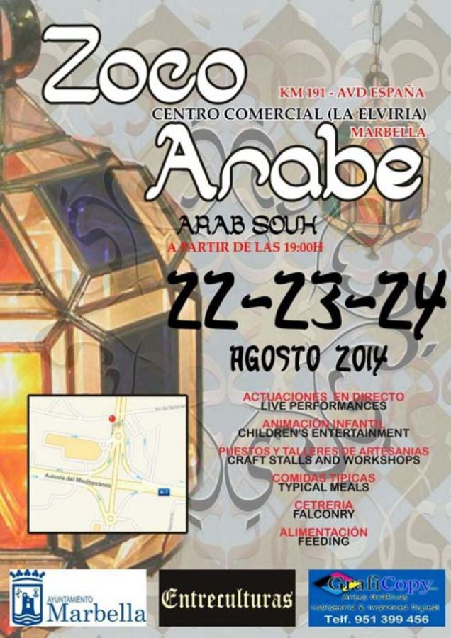 Imagen de la noticia Las Chapas acogerá un Mercado Zoco Árabe los días…