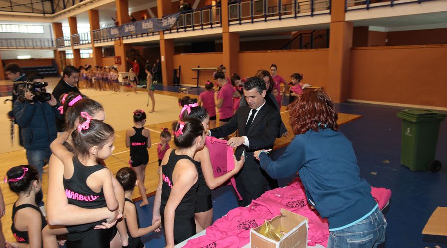 Celebrada la XIX Exhibición de Navidad de Gimnasia Rítmica de las Escuelas Deportivas Municipales