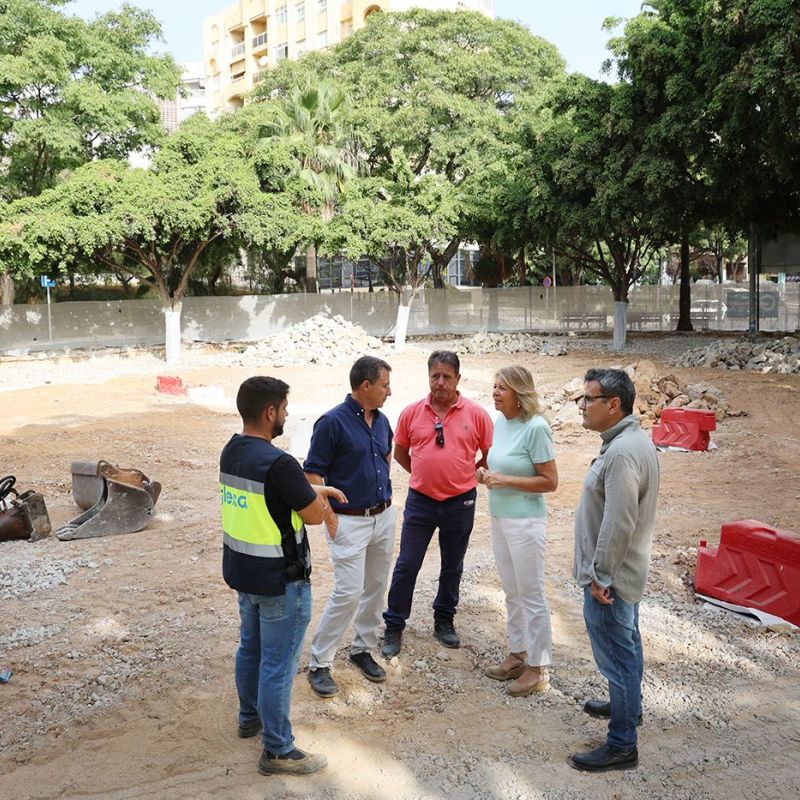 Marbella contará antes de final de año con la nueva pista de 'pump track' diseñada con la colaboración del especialista Rubén Alcántara