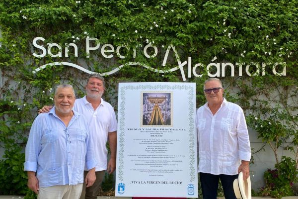 San Pedro Alcántara celebra el Triduo y la Salida Procesional en honor a María Santísima del Rocío