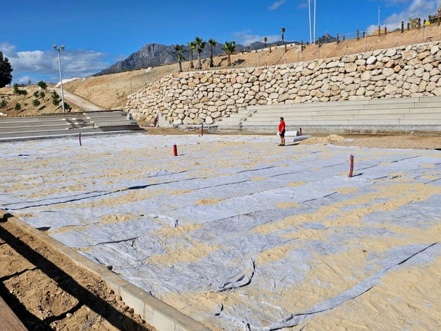 Imagen de la noticia Avanzan las obras del Parque del Mediterráneo con…