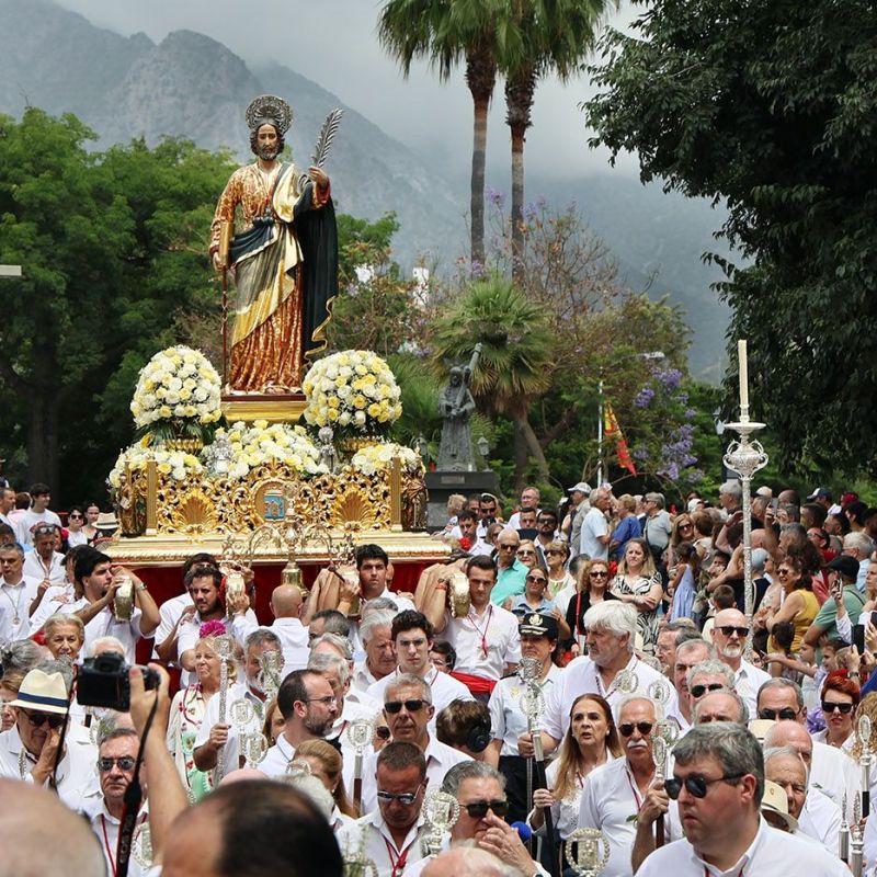 Marbella vive con intensidad el día grande de la feria con los tradicionales actos en honor al Santo Patrón San Bernabé