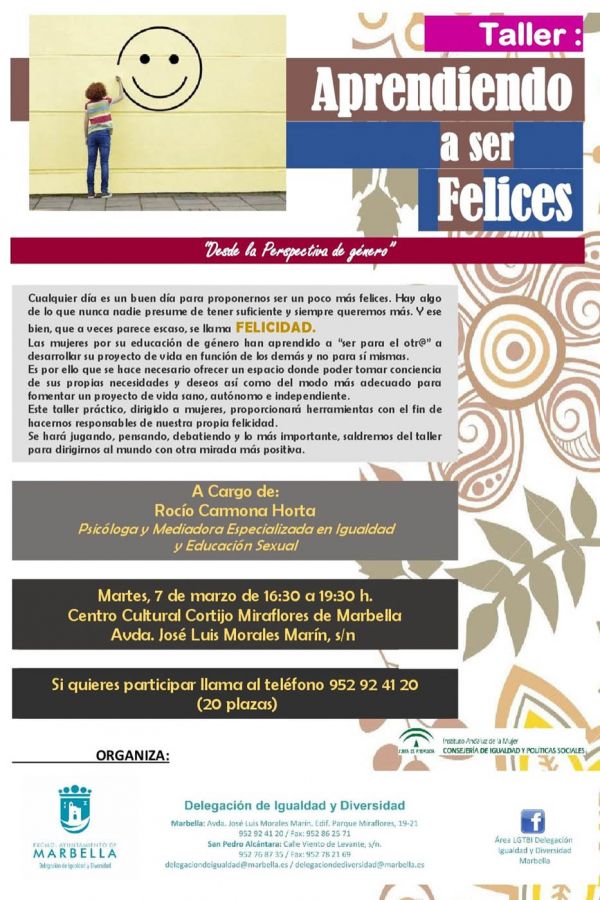 Imagen de la noticia Un taller organizado por la delegación de Igualda…