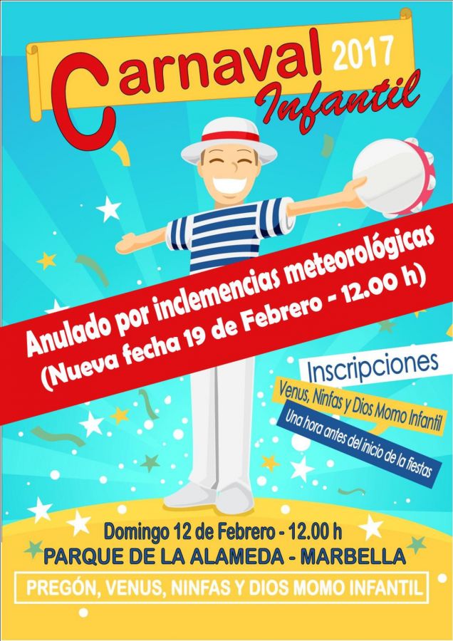 Imagen de la noticia Los actos del Carnaval infantil programados para…