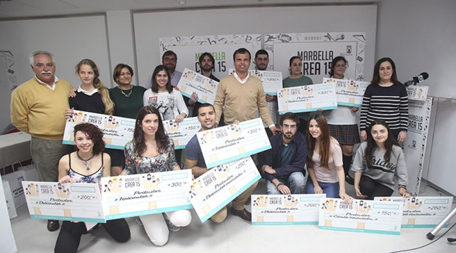 Elegidos los ganadores de la Muestra Joven de Literatura del programa Marbella Crea 2015 que ha contado con casi un centenar de participantes