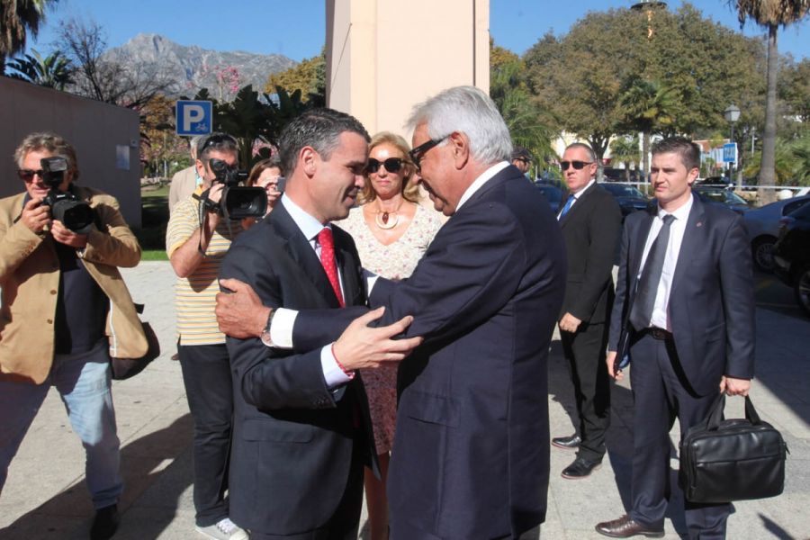 Imagen de la noticia El expresidente Felipe González visita Marbella p…