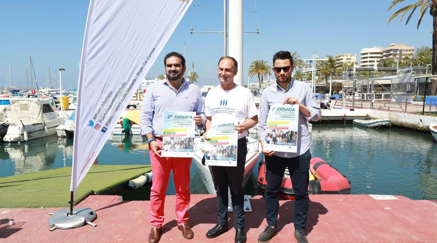 Ayuntamiento y Aula del Mar organizan una nueva jornada en el Puerto Deportivo de Marbella para sensibilizar sobre el cuidado del medioambiente marino