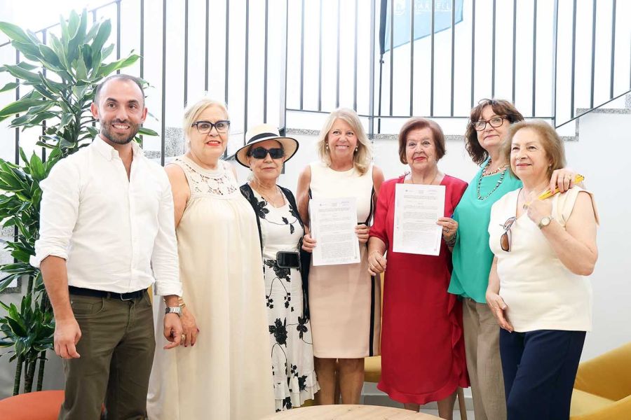Imagen de la noticia El Ayuntamiento renueva su apoyo a la Asociación…