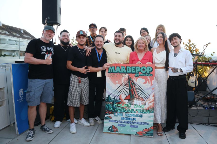 Imagen de la noticia Marbepop celebra su 40 aniversario con un cartel…