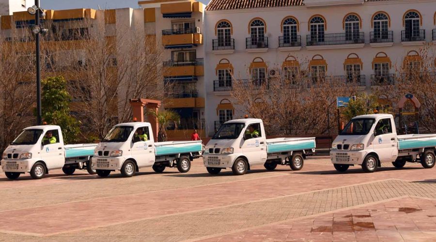 Limpieza da un nuevo paso para atender las demandas vecinales con la adquisición de cuatro nuevos vehículos versátiles