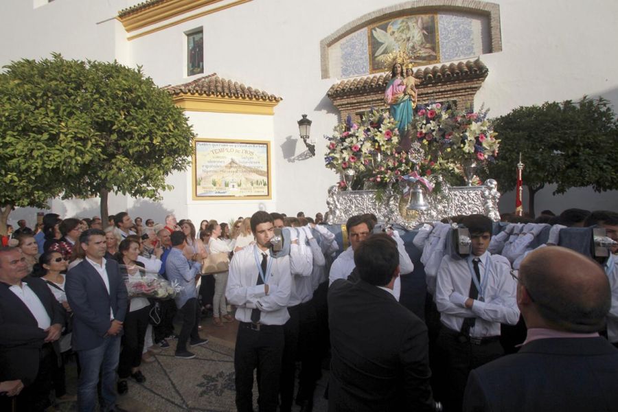 Imagen de la noticia El alcalde acompañó a María Auxiliadora en su sal…