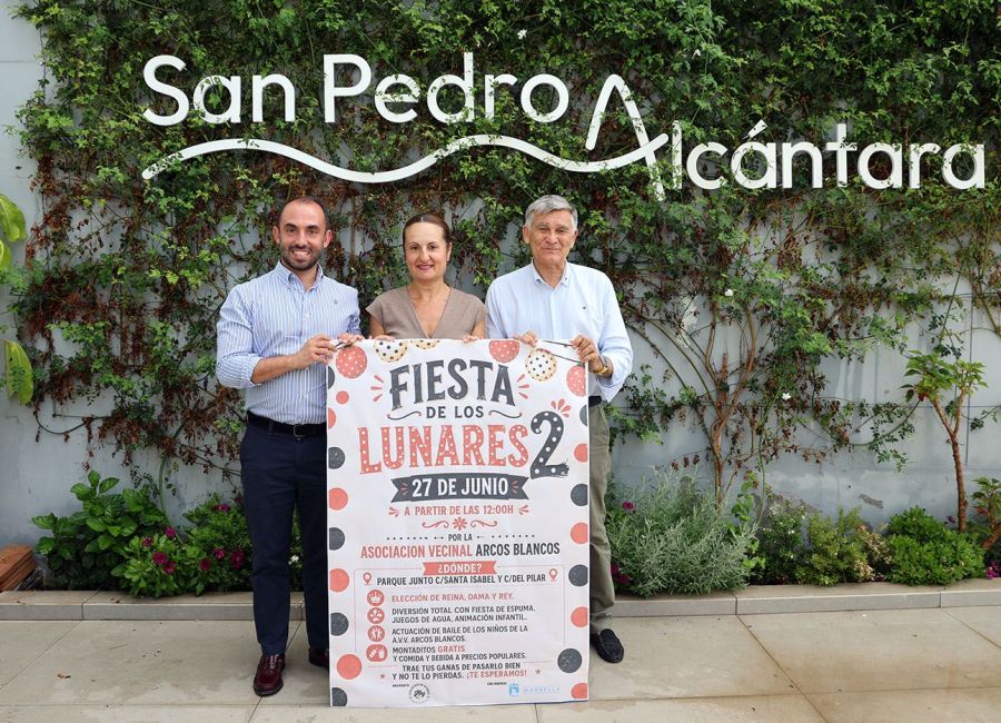 El Ayuntamiento respalda la celebración de la II Fiesta de los Lunares de la asociación de vecinos Arcos Blancos el próximo sábado 27 de junio