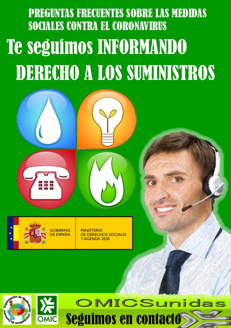 Prestación de servicios de los Suministros Básicos de la Agenda 2030 elaborada por el Ministerio de Servicio Sociales