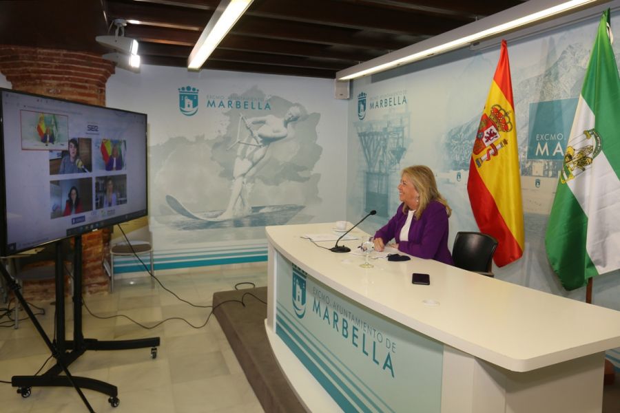 Imagen de la noticia La alcaldesa apuesta por que se impulsen líneas d…