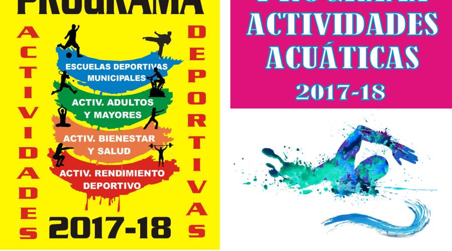 El Ayuntamiento oferta 4.793 plazas dentro del programa de actividades deportivas 2017-18