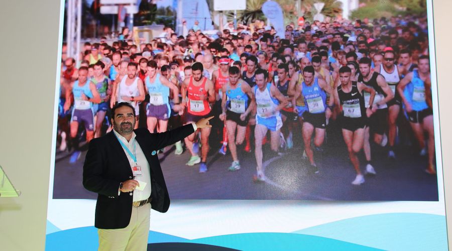 La apuesta por los eventos deportivos centra la segunda jornada de Marbella en FITUR, con el Ironman 70.3, el World Padel Tour, el Grand Prix y la Media Maratón como principales citas para 2020